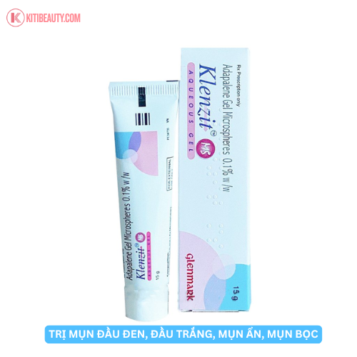 GEL trị mụn ẩn, mụn viêm KLENZIT MS 15G (trắng)
